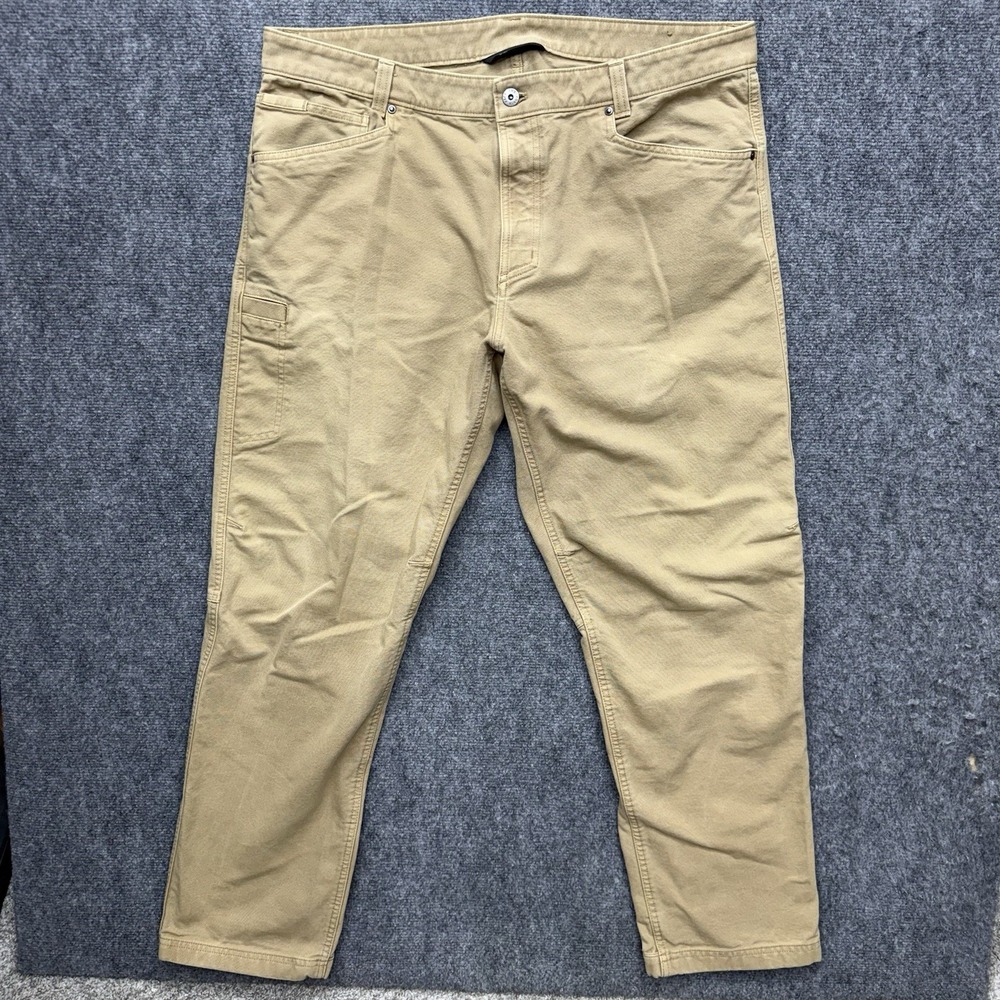 The North Face Canvas straight pants jeans men's size 40 40x33 w/spots/scratches